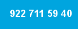 922 711 59 40